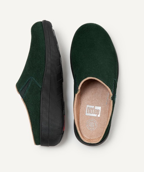 fitflop（フィットフロップ）の「【fitflop/フィットフロップ】LOAFF SUEDE CLOGS　サボ/クロッグ（その他シューズ・レディース・グリーン/ブラック・US7/US6）」の9枚目の写真