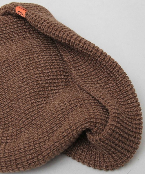 UNIVERSAL OVERALL(ユニバーサルオーバーオール)の「ワッフル ロールニットキャップ / ニット帽 / ロールキャップ / ショートワッチ(ニットキャップ/ビーニー・メンズ・ベージュ/ブラック/カーキ・FREE)」の16枚目の写真