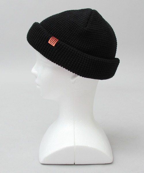 UNIVERSAL OVERALL(ユニバーサルオーバーオール)の「ワッフル ロールニットキャップ / ニット帽 / ロールキャップ / ショートワッチ(ニットキャップ/ビーニー・メンズ・ベージュ/ブラック/カーキ・FREE)」の19枚目の写真