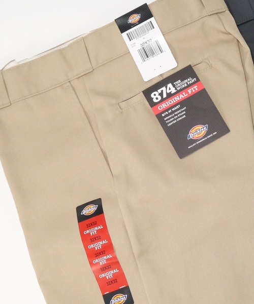 Dickies（ディッキーズ）の「ディッキーズ ワークパンツ レングス32 874（その他パンツ・メンズ・ベージュ/ネイビー/グレー/レッド/カーキ/グレー系その他/ブルー系その他/ブラウン/ブラック/グリーン系その他/ブラック系その他・32/30/34/28/36）」の6枚目の写真