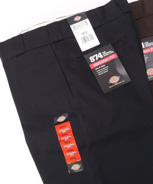 Dickies（ディッキーズ）の「ディッキーズ ワークパンツ レングス32 874（その他パンツ・メンズ・ベージュ/ネイビー/グレー/レッド/カーキ/グレー系その他/ブルー系その他/ブラウン/ブラック/グリーン系その他/ブラック系その他・32/30/34/28/36）」の2枚目の写真