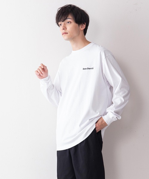 BEN DAVIS(ベンデイビス)の「【BEN DAVIS/ベンデイビス】ゴールデンゲートブリッジ&ゴリラプリントロンT(Tシャツ/カットソー・メンズ・ブラック/ホワイト/ブルー系その他・MEDIUM/SMALL/LARGE/X-LARGE)」の1枚目の写真