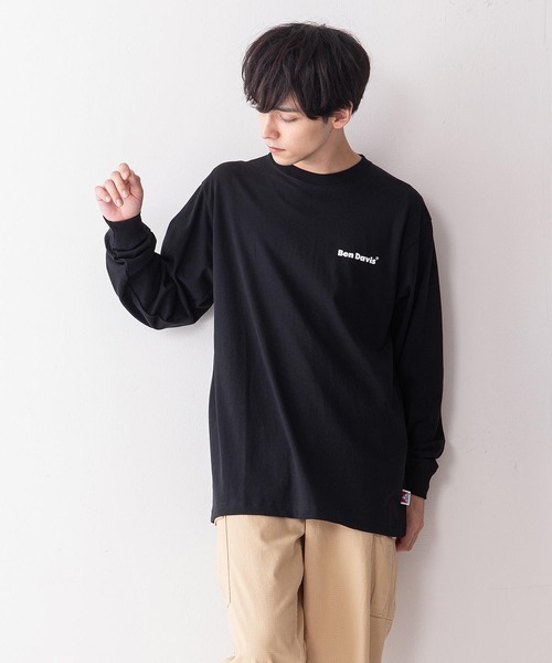 BEN DAVIS(ベンデイビス)の「【BEN DAVIS/ベンデイビス】ゴールデンゲートブリッジ&ゴリラプリントロンT(Tシャツ/カットソー・メンズ・ブラック/ホワイト/ブルー系その他・MEDIUM/SMALL/LARGE/X-LARGE)」の2枚目の写真