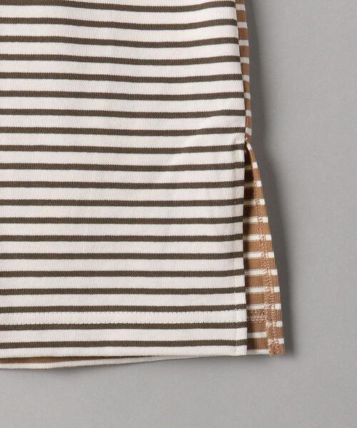 INSCRIRE（アンスクリア）の「【別注】＜INSCRIRE＞ボーダーロングスリーブ カットソー Ψ（Tシャツ/カットソー・レディース・その他1/ダークブラウン・M）」の9枚目の写真