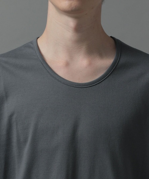 HARE（ハレ）の「UネックカットソーLS(HARE)（Tシャツ/カットソー・メンズ・ブラック/オフホワイト/グレー・SMALL/MEDIUM）」の15枚目の写真