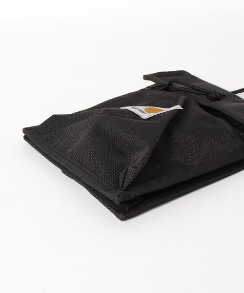 Carhartt WIP（カーハートダブリューアイピー）の「Carhartt WIP/カーハートダブリューアイピー ネックポーチ I027537（ショルダーバッグ・メンズ・ブラック・FREE）」の5枚目の写真
