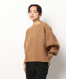N.O.R.C（ノーク）の「カシミヤミックスローゲージ片畦プルオーバー（ニット/セーター）」