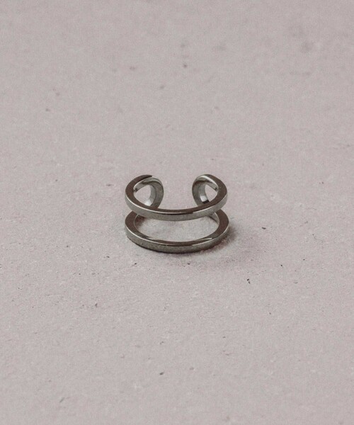 and cloud(アンドクラウド)の「Double Line Earcuff(イヤーカフ・レディース・ブラック/シルバー/イエローゴールド・FREE)」の15枚目の写真