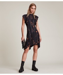ワンピース ALLSAINTS FLEUR BURUBERU DRESS ALLSAINTS（オールセインツ）の「FLEUR BURUBERU DRESS | FLEUR