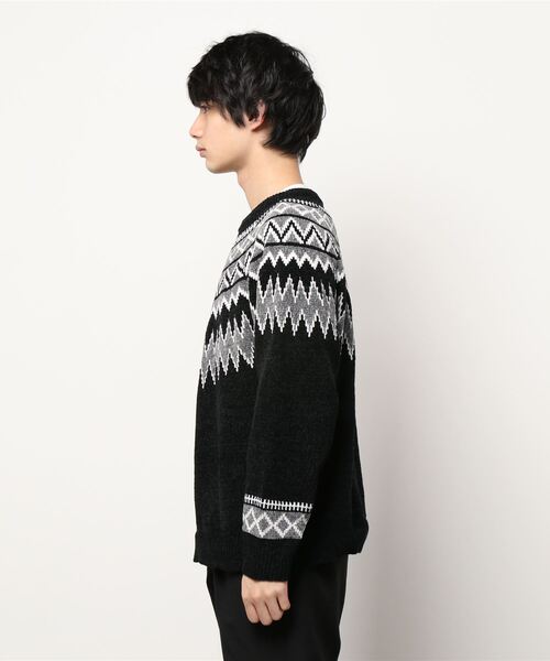 BACK NUMBER（バックナンバー）の「【BACK NUMBER】求心柄ＢＩＧレイヤード（アンサンブル・メンズ・ライトベージュ/ブラック/グレー・M/XL/L）」の7枚目の写真