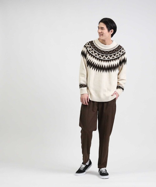 BACK NUMBER（バックナンバー）の「【BACK NUMBER】求心柄ＢＩＧレイヤード（アンサンブル・メンズ・ライトベージュ/ブラック/グレー・M/XL/L）」の14枚目の写真