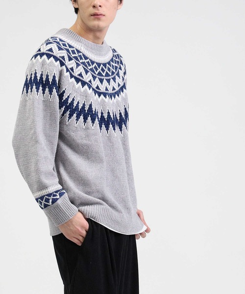 BACK NUMBER（バックナンバー）の「【BACK NUMBER】求心柄ＢＩＧレイヤード（アンサンブル・メンズ・ライトベージュ/ブラック/グレー・M/XL/L）」の13枚目の写真