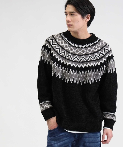 BACK NUMBER（バックナンバー）の「【BACK NUMBER】求心柄ＢＩＧレイヤード（アンサンブル・メンズ・ライトベージュ/ブラック/グレー・M/XL/L）」の10枚目の写真