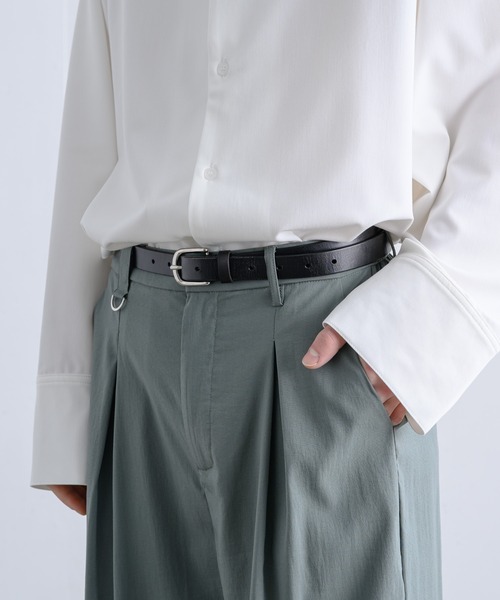 ln fortis（ロンフォルティス）の「ln fortis - リアルレザーロングベルト（ベルト・メンズ・ブラック・FREE）」の4枚目の写真