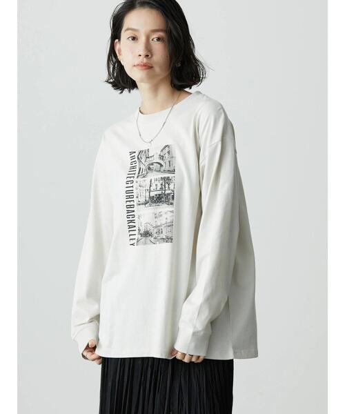AMERICAN HOLIC（アメリカンホリック）の「フォトカットプルオーバー（Tシャツ/カットソー・レディース・B/C・M/L）」の4枚目の写真
