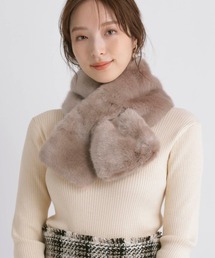 フェイクファーミニマフラー268517