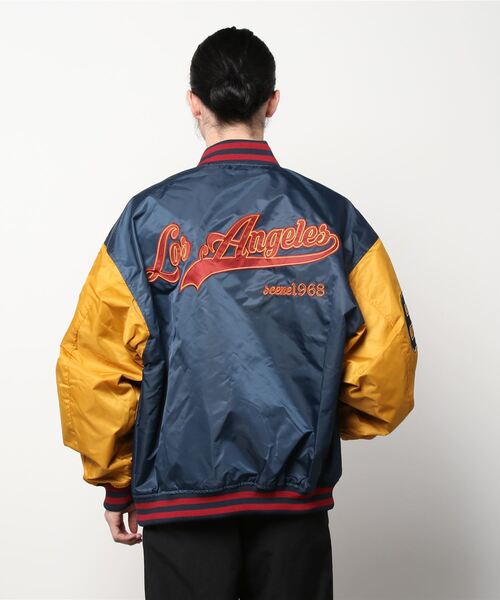 セール】Oversize Stadium Jacket/オーバーサイズ スタジアム