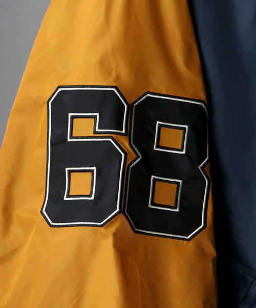 SITRY（シトリー）の「Oversize Stadium Jacket/オーバーサイズ スタジアムジャケット/スタジャン（スタジャン・メンズ・ブラック/ネイビー/グリーン/マルチ/キャメル/グリーン系その他/ブラック系その他/ブルー系その他・M/L）」の13枚目の写真