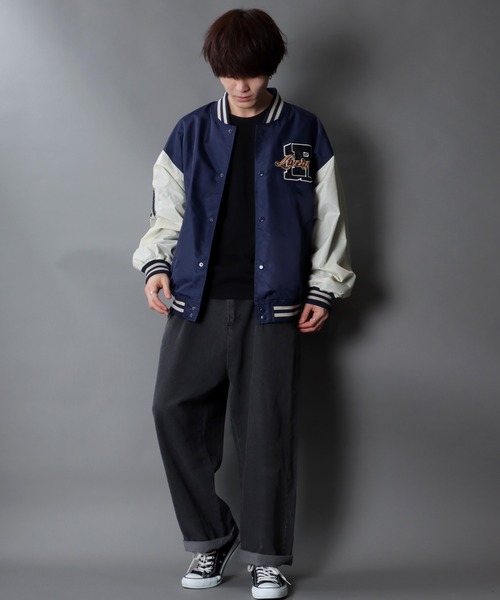 overalltokyo スタジアムジャケット Mサイズ 1週間限定値下げ。 SKOOKUM】STADIUM JUMPER｜CONVERSE TOKYO (コンバース