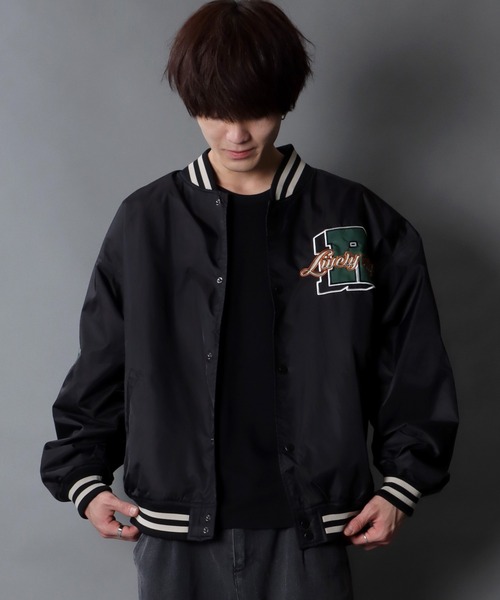 セール】Oversize Stadium Jacket/オーバーサイズ スタジアム