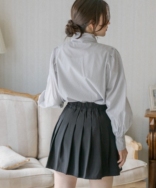 OLIVE des OLIVE(オリーブデオリーブ)の「ボウタイブラウス(シャツ/ブラウス・レディース・ブラック/オフホワイト/ピンク・FREE)」の18枚目の写真