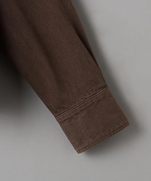 Wrangler(ラングラー)の「【別注】<Wrangler>ブラウン デニムシャツ ∴(シャツ/ブラウス・レディース・ダークブラウン・FREE)」の12枚目の写真
