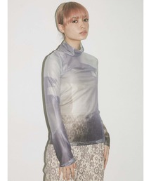 merry jenny | diaryエアリーメッシュtops(Tシャツ/カットソー)