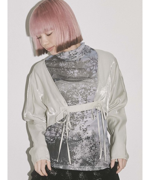 merry jenny（メリージェニー）の「diaryエアリーメッシュtops（Tシャツ/カットソー・レディース・オレンジ/グリーン/ブルー/パープル・FREE）」の15枚目の写真