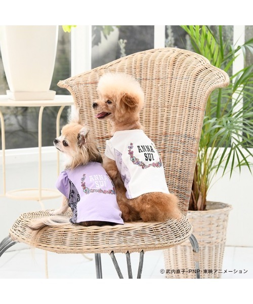 衣類　ヘムラウンドTシャツ ホワイト フリーサイズ 「美少女戦士セーラームーン×ANNA SUI」 美少女戦士セーラームーン×ANNA SUI ヘムラウンドTシャツ | 美