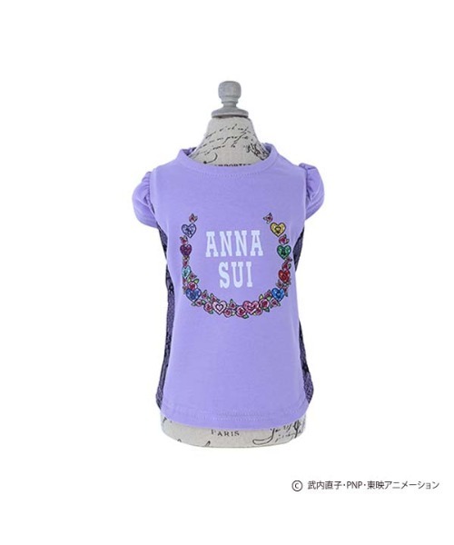 衣類　ヘムラウンドTシャツ ホワイト フリーサイズ 「美少女戦士セーラームーン×ANNA SUI」 美少女戦士セーラームーン×ANNA SUI ヘムラウンドTシャツ | 美