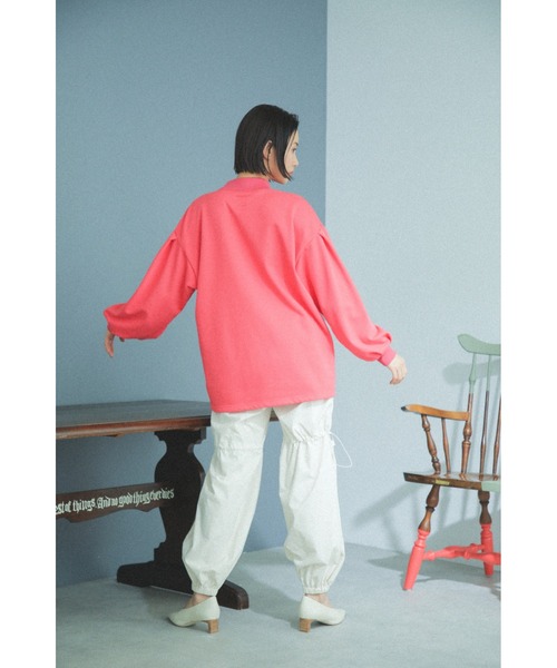 OKIRAKU（オキラク）の「(OKIRAKU×ROSE BUD)フライトパンツ（その他パンツ・レディース・グリーン/ベージュ・ONE SIZE）」の4枚目の写真