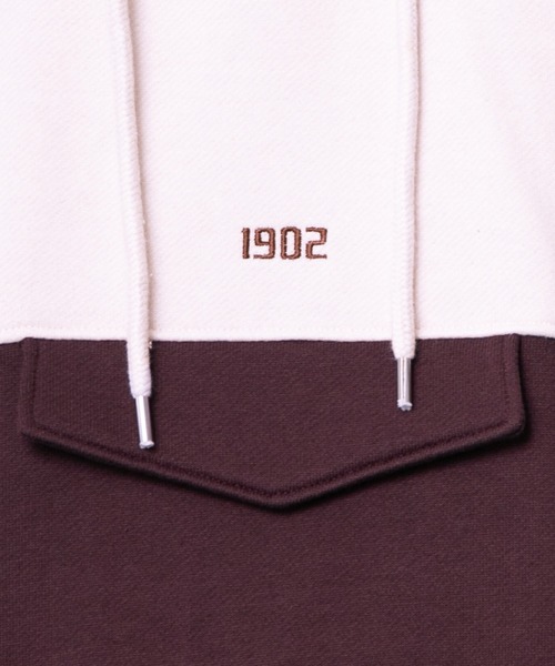 PairPair（ペアペア）の「配色フーディー(ユニセックス)（パーカー・レディース・ブラウン/ブルー・FREE）」の21枚目の写真