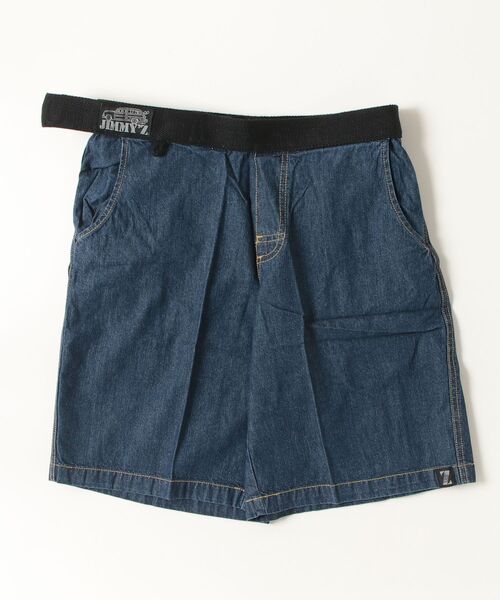 JIMMY'Z（ジミーズ）の「【T18】【JIMMY'Z/ジミーズ】DENIM FLAT FRONT SHORT（その他パンツ・メンズ・ブラック/ブルー系その他・36inch/30 inch/32inch/34inch）」の2枚目の写真