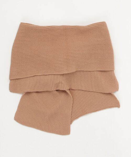 LA PEAU DE GEM ラポドゥジェム アンチピリングマフラー la peau de gem（ラポドゥジェム） マフラー ストール 「LA PEAU DE