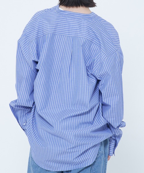 CORISCO(コリスコ)の「【ユニセックス】ブロードバンドカラーシャツ(M1)(シャツ/ブラウス・メンズ・ベージュ/ブラック/ブルー系その他/その他1/その他3/ホワイト/チャコール/その他2/その他5/ブルー/その他4・MEDIUM/X-LARGE/LARGE)」の19枚目の写真