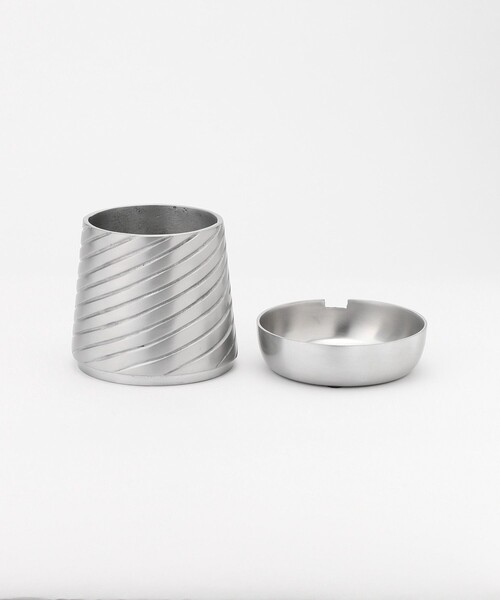 Detail（ディテール）の「Detail/ディテール Alx Pot w/saucer Diagonal（フラワーベース・レディース・ネイビー/シルバー・ONE SIZE）」の7枚目の写真