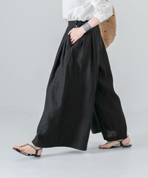 かぐれ | リネンタックワイドパンツ(その他パンツ)