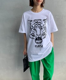 [KAVU/カブー] タイガープリントTシャツ