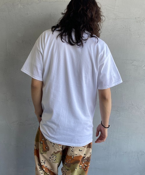 KAVU（カブー）の「[KAVU/カブー] タイガープリントTシャツ（Tシャツ/カットソー・レディース・ホワイト/ブラック・M/L/XL）」の18枚目の写真