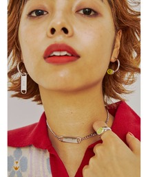 PAMEO POSE | Leo Plate Pierced(ピアス（両耳用）)