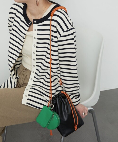 FREAK'S STORE（フリークスストア）の「ANYWAYショルダーバッグ（ショルダーバッグ・レディース・ブラック/グリーン/その他9/オレンジ・ONE SIZE）」の8枚目の写真