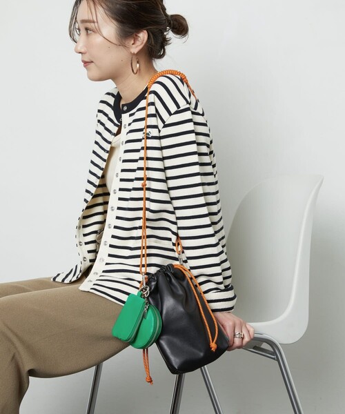 FREAK'S STORE（フリークスストア）の「ANYWAYショルダーバッグ（ショルダーバッグ・レディース・ブラック/グリーン/その他9/オレンジ・ONE SIZE）」の9枚目の写真