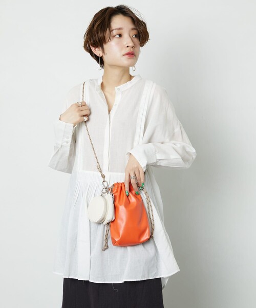 FREAK'S STORE（フリークスストア）の「ANYWAYショルダーバッグ（ショルダーバッグ・レディース・ブラック/グリーン/その他9/オレンジ・ONE SIZE）」の13枚目の写真