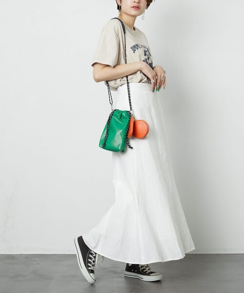 FREAK'S STORE（フリークスストア）の「ANYWAYショルダーバッグ（ショルダーバッグ・レディース・ブラック/グリーン/その他9/オレンジ・ONE SIZE）」の19枚目の写真