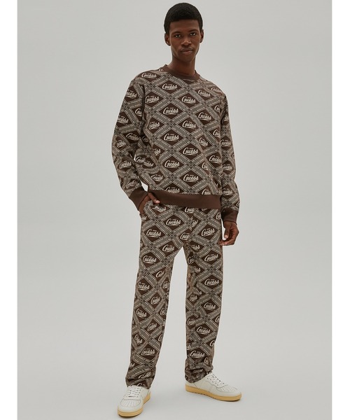 Guess（ゲス）の「GUESS Originals Printed Sweatpants（スウェットパンツ・メンズ・ブラウン・SMALL/MEDIUM/LARGE/X-LARGE）」の2枚目の写真