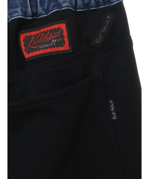 KARL HELMUT(カールヘルム)の「バイカラー切り替えストレッチパンツ(デニムパンツ・メンズ・インディゴブルー/ライトインディゴブルー・LL/XXL/M)」の7枚目の写真