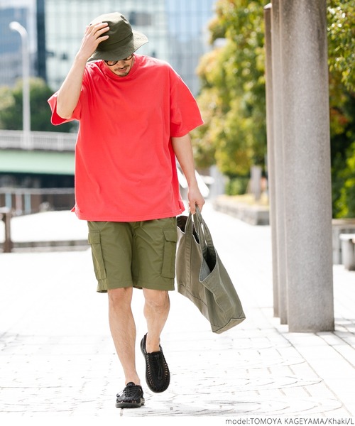 coca(coca)(コカ)の「メンズ カーゴハーフパンツ(その他パンツ・メンズ・ブラック/カーキ・M/L)」の5枚目の写真