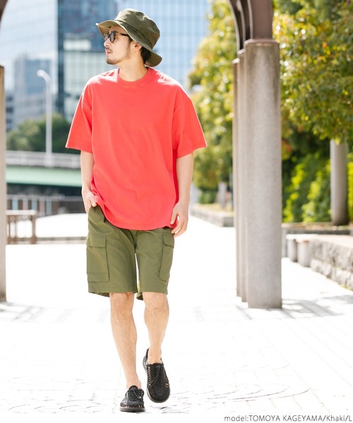 coca(coca)(コカ)の「メンズ カーゴハーフパンツ(その他パンツ・メンズ・ブラック/カーキ・M/L)」の8枚目の写真