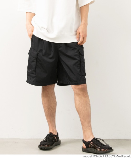 coca(coca)(コカ)の「メンズ カーゴハーフパンツ(その他パンツ・メンズ・ブラック/カーキ・M/L)」の13枚目の写真