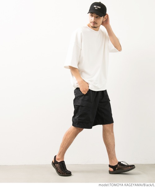 coca(coca)(コカ)の「メンズ カーゴハーフパンツ(その他パンツ・メンズ・ブラック/カーキ・M/L)」の14枚目の写真